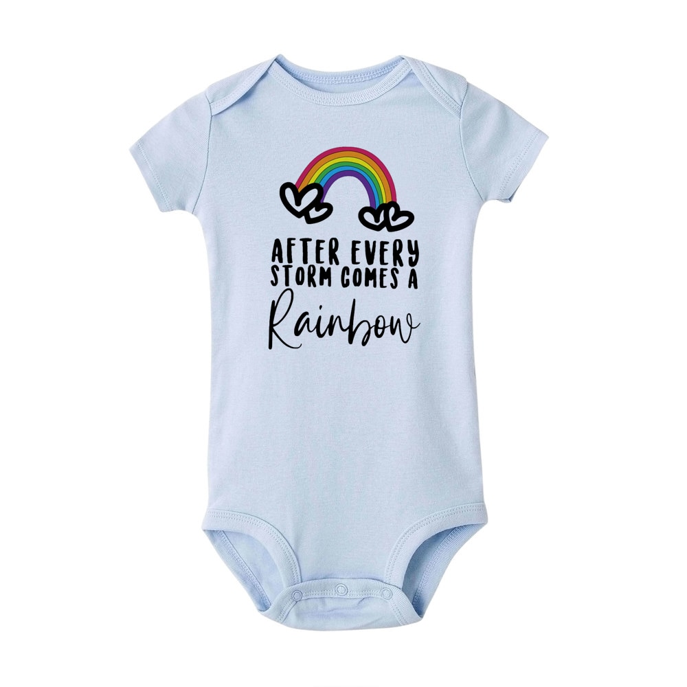 Cute Rainbow Baby Onesie